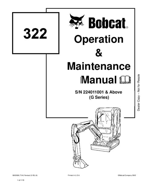 bobcat 322 mini excavator service manual|bobcat 322 for sale.